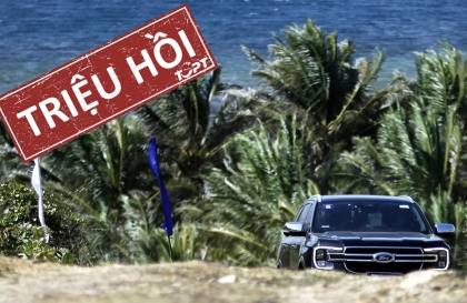 Triệu hồi Ford Ranger và Ford Everest tại Việt Nam do lỗi camera lùi
